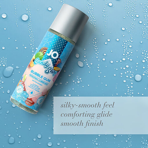 JO Candy Shop Bubble Gum Flavored Water-Based Lubricant 2 oz. - Image 5