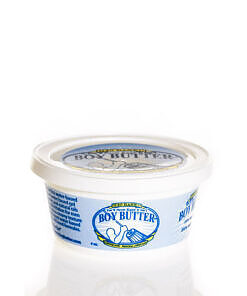 Boy Butter H2O 4oz Tub water based lubricant in clear tub