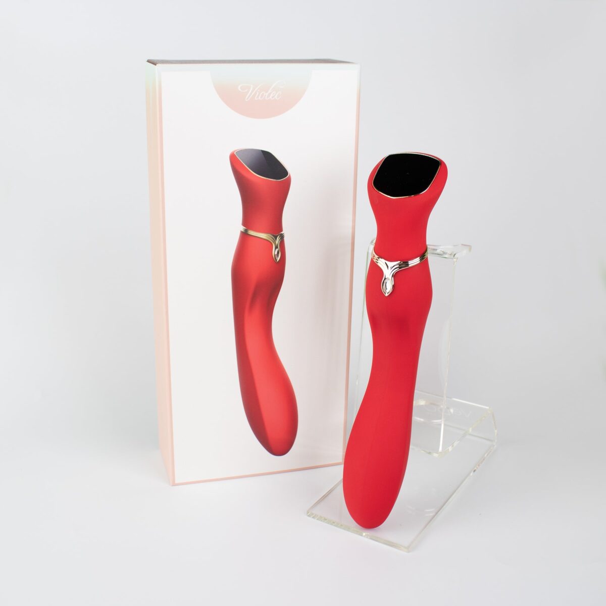 Chance Touch Screen G-Spot Vibrator in red