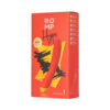 ROMP Hype rechargeable silicone G-spot vibrator in vibrant red