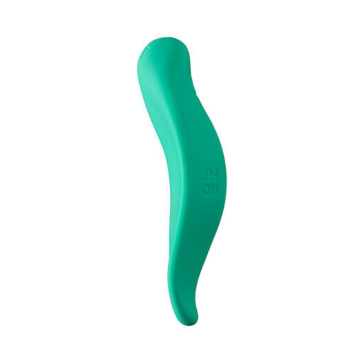 ROMP Wave Rechargeable Silicone Lay-On Vibrator Mint - Image 5