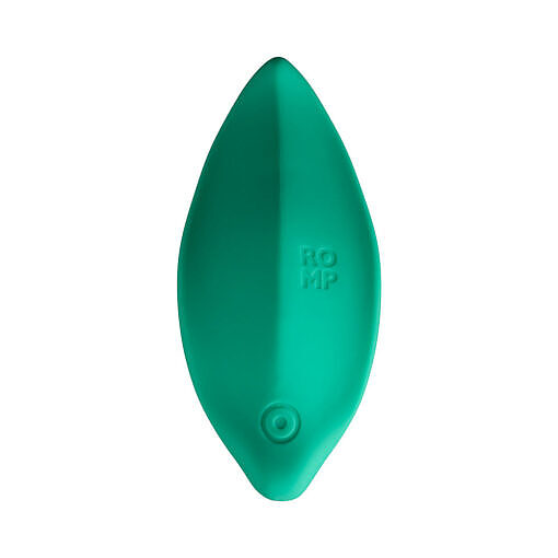 ROMP Wave Rechargeable Silicone Lay-On Vibrator Mint - Image 6