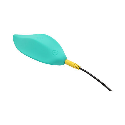 ROMP Wave Rechargeable Silicone Lay-On Vibrator Mint - Image 8