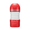 Tenga Rolling Head Cup disposable masturbator with white PE casing and blue cap