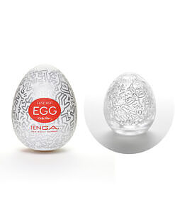 Tenga Keith Haring Egg - Party sleeve