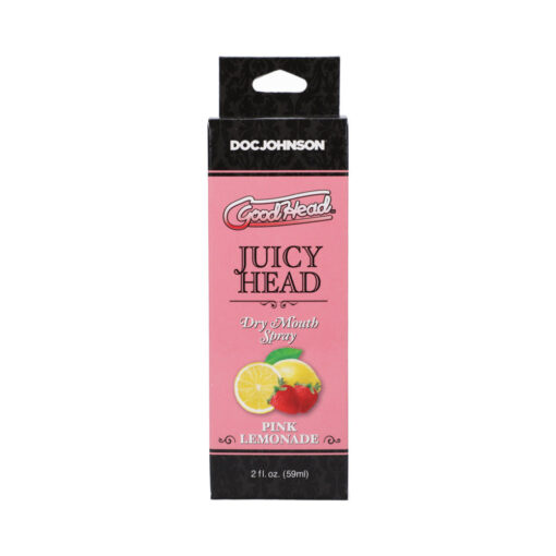 GoodHead Juicy Head Dry Mouth Spray Pink Lemonade 2 fl. oz. - Image 4