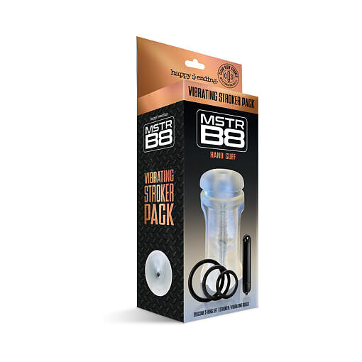 Happy Ending Mstr B8 Vibrating Stroker Pack - Hand Cuff - Image 4