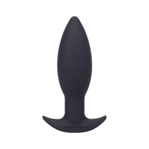 smooth tapered shape with curved anchor base