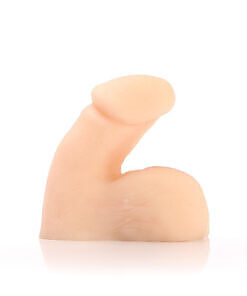 Tantus On the Go Silicone Packer Cream (Bag) realistic soft silicone packer for everyday wear