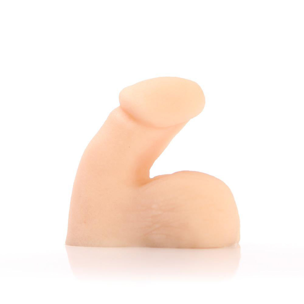 Tantus On the Go Silicone Packer Cream (Bag) realistic soft silicone packer for everyday wear