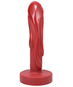 showing the molten-drip texture.
