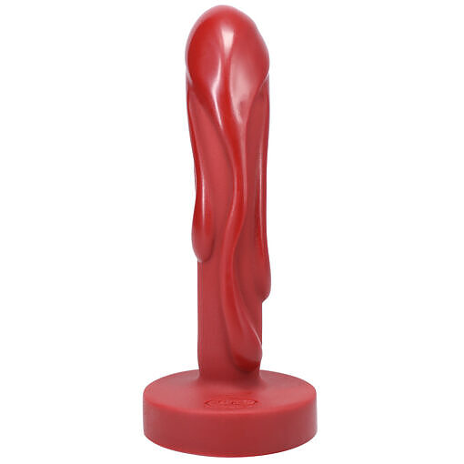 showing the molten-drip texture.
