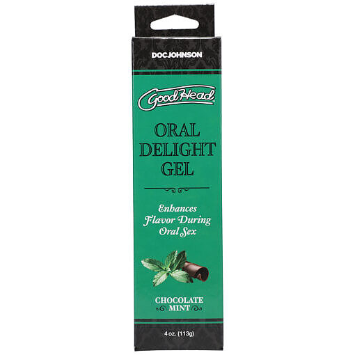 GoodHead Oral Delight Gel Chocolate Mint 4 oz. - Image 4