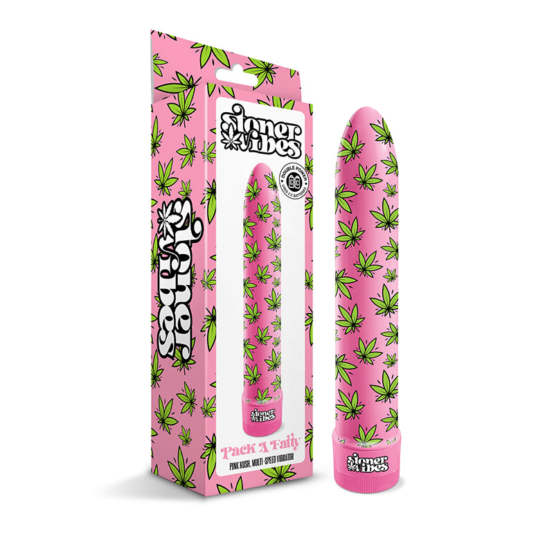 Stoner Vibes Pack A Fatty Pink Kush vibrator