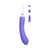 Lovense Hyphy vibrator in pink with dual-end design