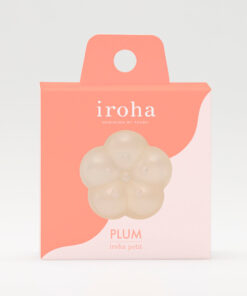 showcasing translucent plum shape and supple texture.