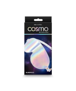 Cosmo Bondage Blindfold Rainbow on dark surface