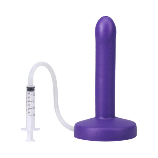 Tantus POP Slim Squrting Dildo Indiglow - Image 3