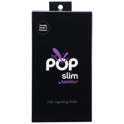 Tantus POP Slim Squrting Dildo Indiglow - Image 4