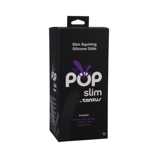 Tantus POP Slim Squrting Dildo Indiglow - Image 7