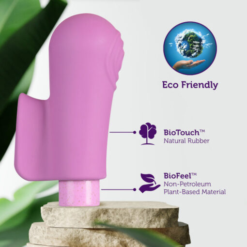 Blush Gaia Eco Delight Bullet Vibrator and Sleeve Purple - Image 4