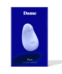 Dame Pom flexible vibrator in Ice