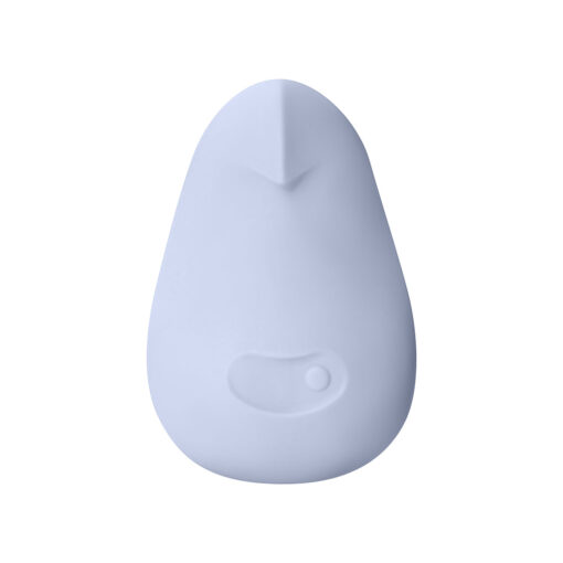curved silicone body against a white background