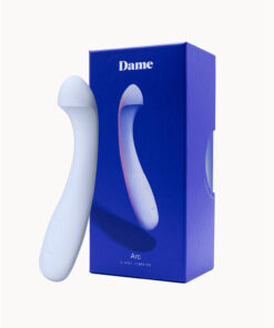 Dame Arc G-Spot Vibrator Ice held in hand