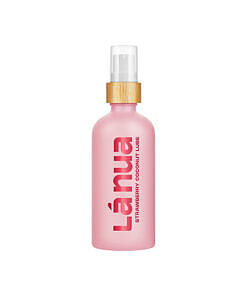 La Nua Strawberry Coconut Water-Based Lubricant 3.4 oz bottle of naturally flavored intimate lubricant on white background.
