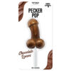 Pecker Pop Chocolate Lovers penis-shaped hard candy on a stick