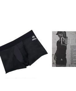 SpareParts Pete Trunks nylon packing underwear in black size S