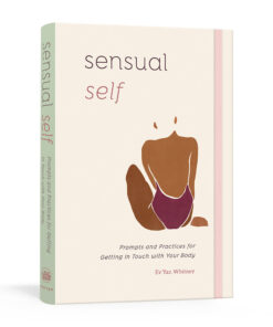 Sensual Self journal cover with soft ochre tones and mindful typography on a neutral background.