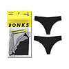 Bonks Black Magic Seamless Thong O/S