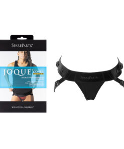SpareParts Joque Cover Harness in black nylon with double straps