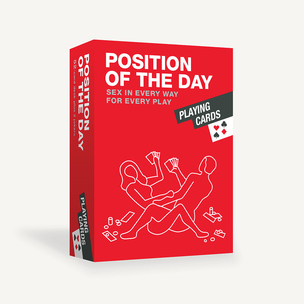 Position of Day playing cards deck with illustrated position cards and box