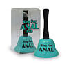 Teal anal bell by Little Genie on a white background