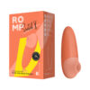 ROMP Switch X clitoral stimulator with silicone nozzle and white handle
