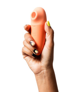 highlighting its compact size.
