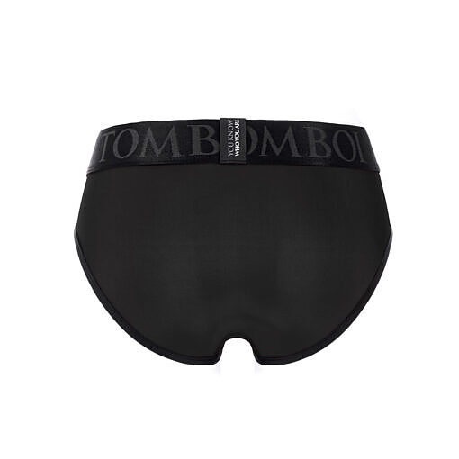 SpareParts Tomboi Cover Brief Style Underwear Harness Nylon Black/Black XS - Image 9