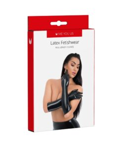 Me You Us Latex Full Length Glove Large