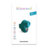 Love to Love Kisscool Teal Me finger vibrator resting on a nightstand