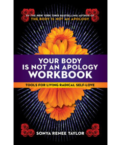 Radical Self-Love Workbook cover with bold yellow and purple text