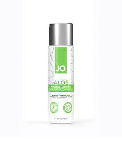 JO Aloe Water-Based Lubricant Original 4 oz bottle on clean background