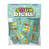 Suck a Bag of Sour Dicks 25-Piece Bag filled with colorful fruit-flavored penis-shaped candies
