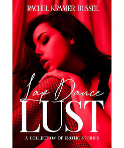 Lap Dance Lust: A Collection of Erotic Stories book cover featuring bold scarlet lettering and a shadowy silhouette.