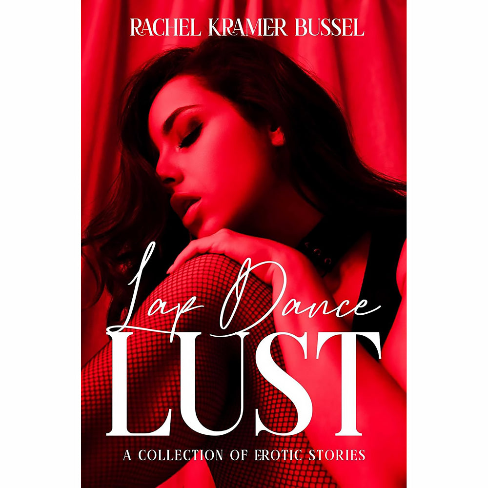 Lap Dance Lust: A Collection of Erotic Stories book cover featuring bold scarlet lettering and a shadowy silhouette.