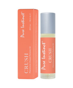Pure Instinct Pheromone Perfume Oil Crush roll-on bottle with rollerball