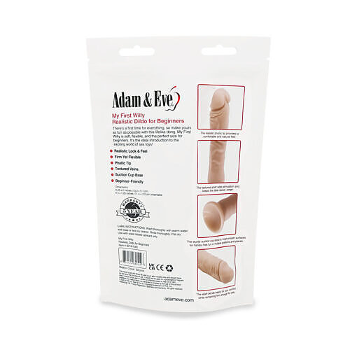 Adam & Eve My First Willy Silicone (Bag) - Image 7