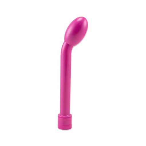 showing ergonomic curve and button.