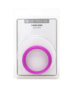 Me You Us Silicone 50mm Ring resting on a matte surface